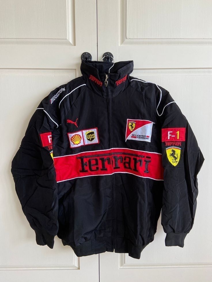 Scuderia Ferrari Official Team Jacket – Men's Motorsport Edition