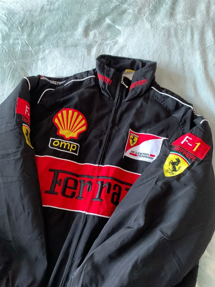 Scuderia Ferrari Official Team Jacket – Men's Motorsport Edition