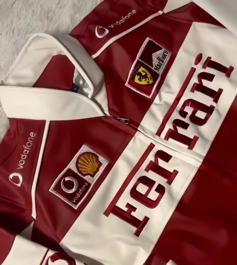 F1 Leather Jacket for Men & Women – Premium Racing-Inspired Leather Jacket for Style & Performance