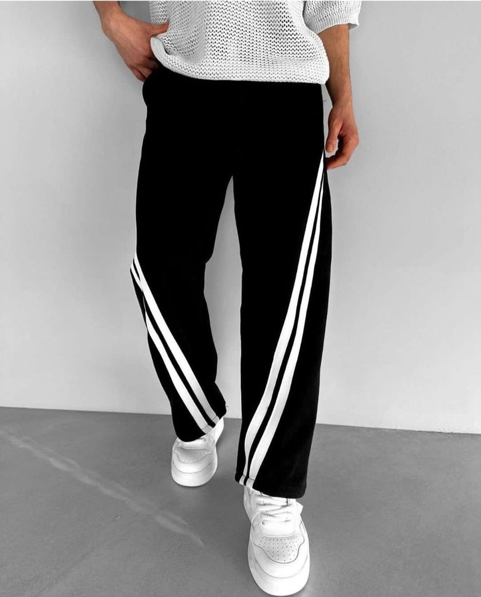 VOREL Cross Track Pants – Streetwear Athletic Joggers for Men & Women