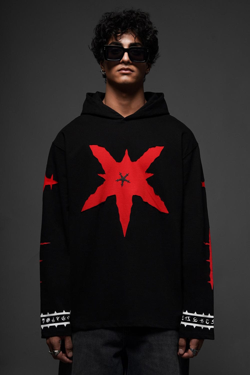 VOREL Night Shade Hoodie – Premium Streetwear Pullover for Men & Women