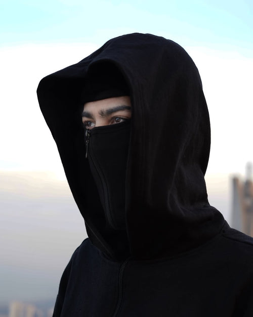Balaclava Hoodie - Ninja Mask Hoodie for Streetwear Style | VOREL