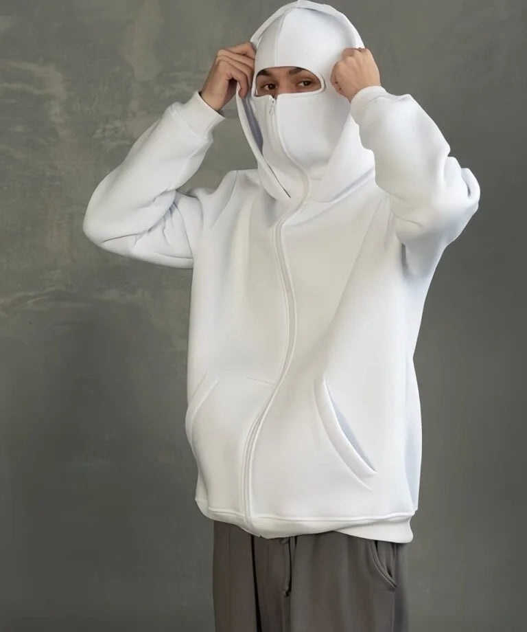 Balaclava Hoodie Zip up Premium Design