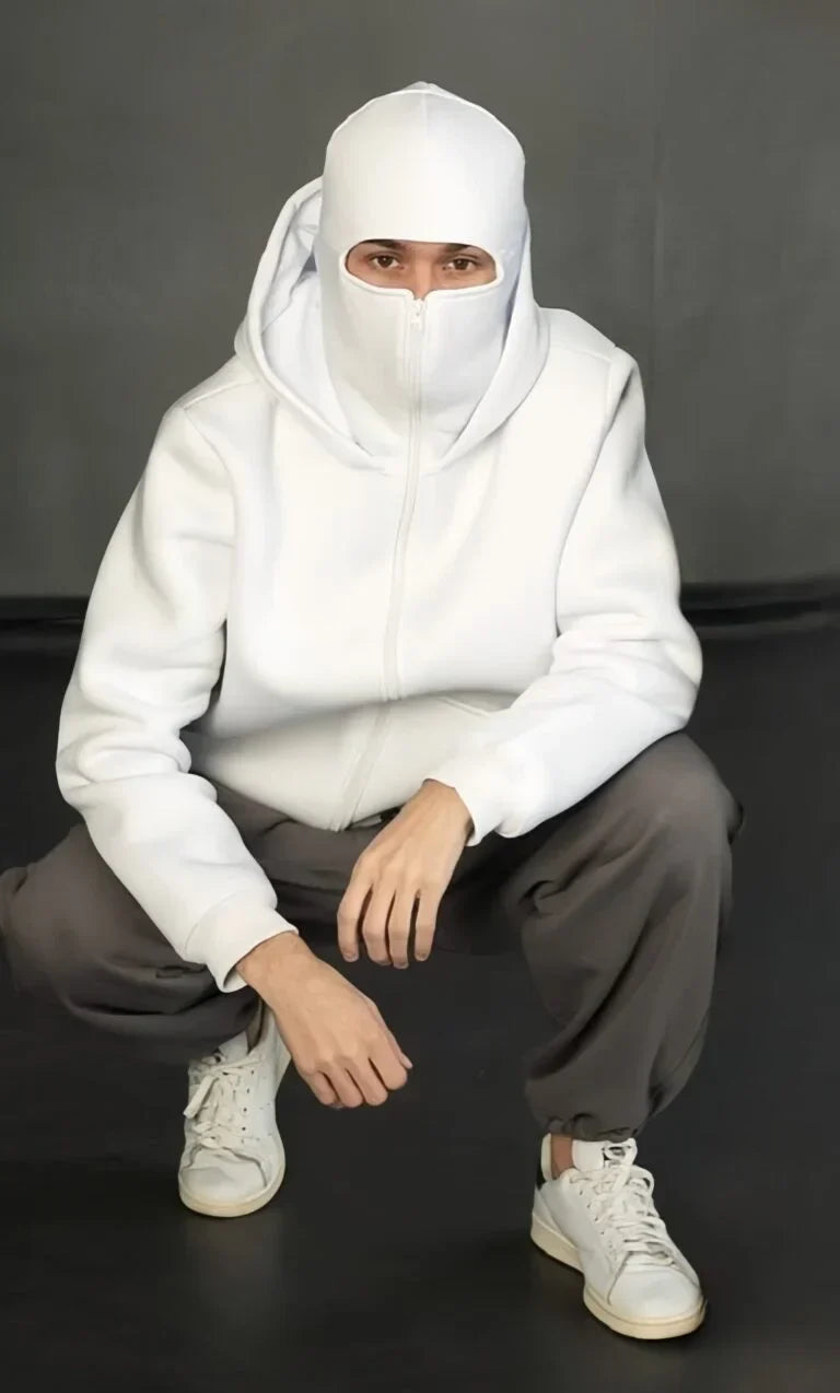 Balaclava Hoodie Zip up Premium Design