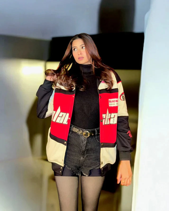 Red Blackair Racing Jacket – VOREL Velocity Series